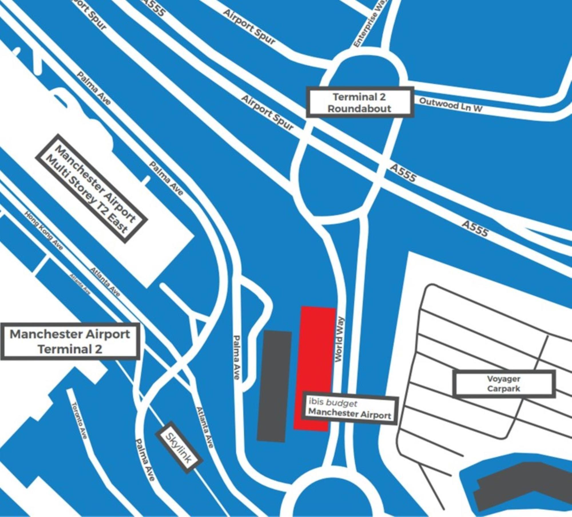 Ibis Budget Manchester Airport T2 霍尔 外观 照片